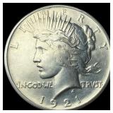 1921 Silver Peace Dollar CHOICE AU