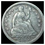 1853-O Silver Half Dime LIGHTLY CIRCULATED