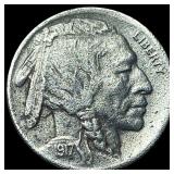 1917 Buffalo Nickel NEARLY UNCIRCULATED