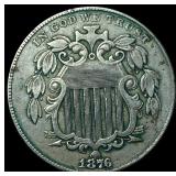 1876 Shield Nickel HIGH GRADE