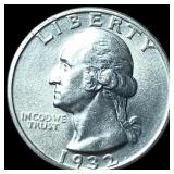 1932 Silver Washington Quarter UNCIRCULATED