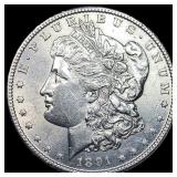 1891-S Morgan Silver Dollar UNCIRCULATED