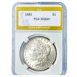 1882 Morgan Silver Dollar PGA MS64+