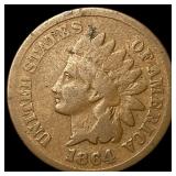 1864 w/L Indian Head Cent NICELY CIRCULATED