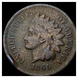 1869 Indian Head Cent NICELY CIRCULATED