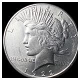 1922-S Silver Peace Dollar UNCIRCULATED