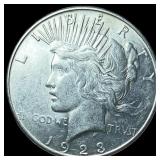 1923 Silver Peace Dollar UNCIRCULATED