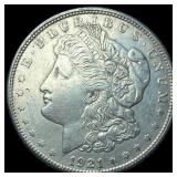 1921-S Silver Morgan Dollar NEARLY UNCIRCULATED