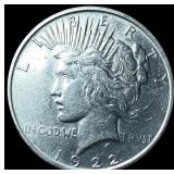 1922-D Silver Peace Dollar CLOSELY  UNCIRCULATED