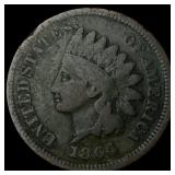 1864 w/L Indian Head Cent NICELY CIRCULATED