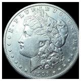 1901-S Silver Morgan Dollar NEARLY  UNCIRCULATED
