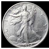 1934-D Silver Walking Liberty Half Dollar  CLOSEL