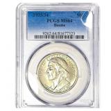 1935/34 Boone Half Dollar PCGS MS64