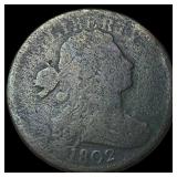 1802 Draped Bust Large Cent HIGH GRADE