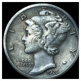 1926-S Silver Mercury Dime CLOSELY UNCIRCULATED