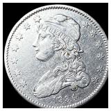 1834 Capped Bust Quarter NEARLY UNCIRCULATED