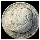 1923-S Silver Monroe Doctrine Half Dollar  CLOSEL