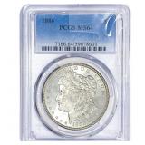1886 Morgan Silver Dollar PCGS MS64