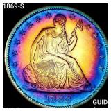 1869-S Seated Liberty Half Dollar UNCIRCULATED