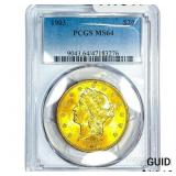 1903 $20 Gold Double Eagle PCGS MS64