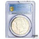 1928 Silver Peace Dollar PCGS MS62
