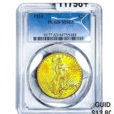 1924 $20 Gold Double Eagle PCGS MS63