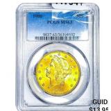 1900 $20 Gold Double Eagle PCGS MS63