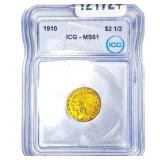 1999 Silver Eagle ICG MS70