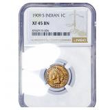 1911 $2.50 Gold Quarter Eagle NGC MS60