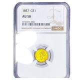 1936 Gettysburg Half Dollar NGC MS66