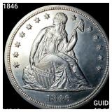 1846 Seated Liberty Dollar UNCIRCULATED