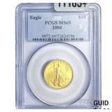 2004 1/4oz Gold Eagle $10 PCGS MS69