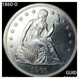1860-O Seated Liberty Dollar CHOICE BU