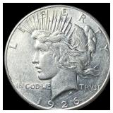 1926-S Peace Silver Dollar CLOSELY  UNCIRCULATED