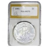 2001 Silver Eagle PGA MS70