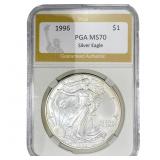 1996 Silver Eagle PGA MS70