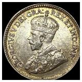 1919 Canada Silver 5 Cents