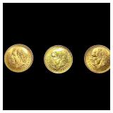 3 1945 2 Pesos Gold