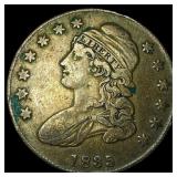 1835 Capped Bust Half Dollar NEARLY  UNCIRCULATED