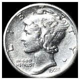 1928-S Silver Mercury Dime UNCIRCULATED