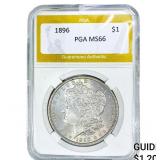 1896 Morgan Silver Dollar PGA MS66