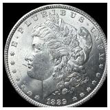 1889 Morgan Silver Dollar GEM BU