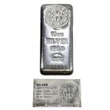 Assayer Nadir 10 oz Silver Bar