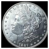 1887 Silver Morgan Dollar UNCIRCULATED