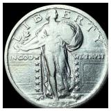 1918-D Standing Liberty Quarter CLOSELY  UNCIRCUL