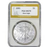 2001 Silver Eagle PGA MS70