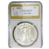 1992 Silver Eagle PGA MS70