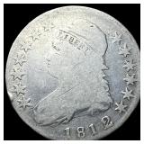 1812 Capped Bust Half Dollar NICELY  CIRCULATED