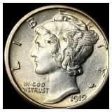 1919-S Silver Mercury Dime UNCIRCULATED