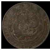 1909 China Copper 20 Cash
